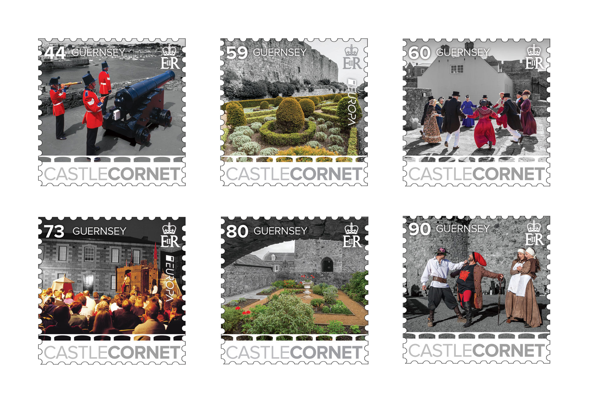 Set of 6 Stamps